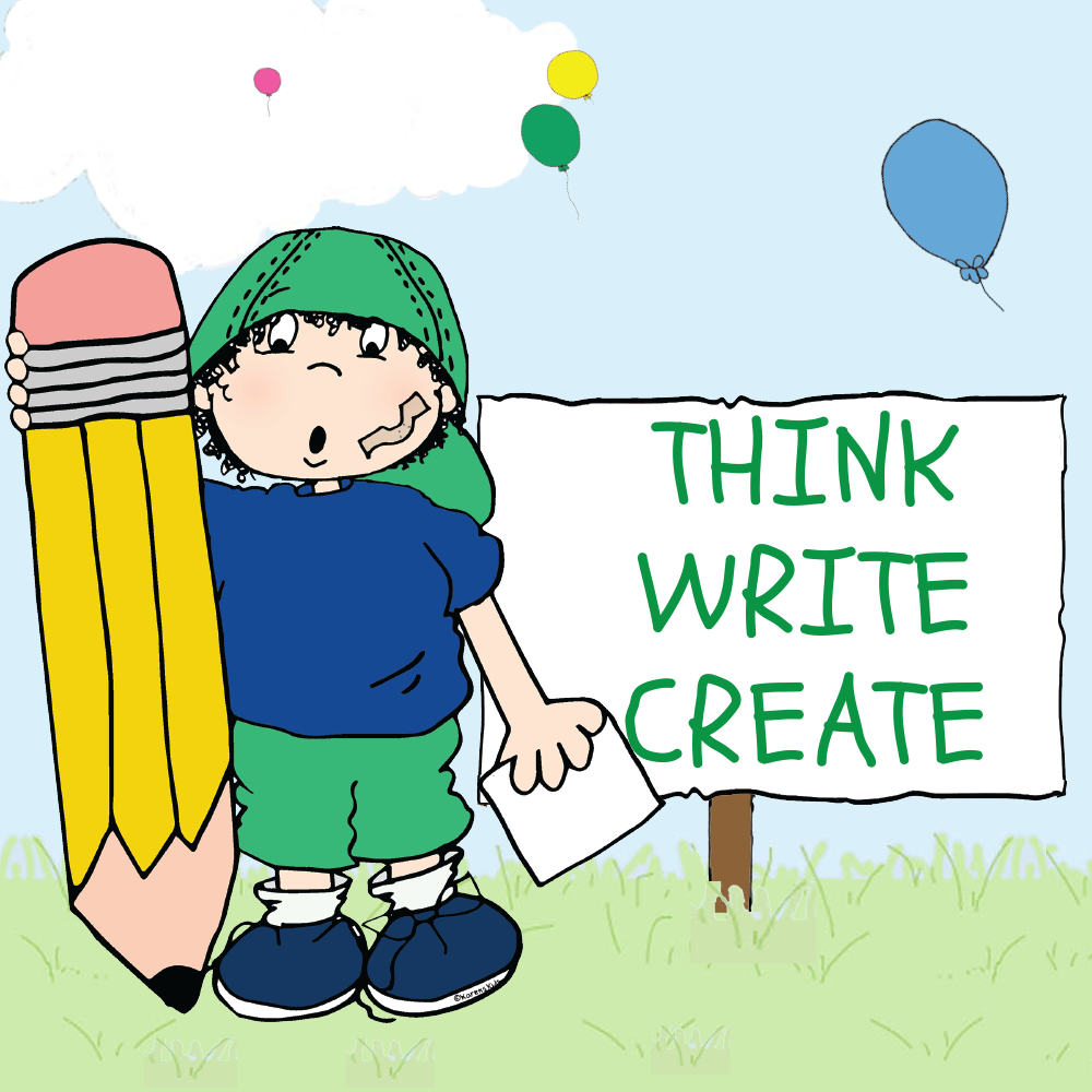A link to Karen's Kids Think, Write, Create products.