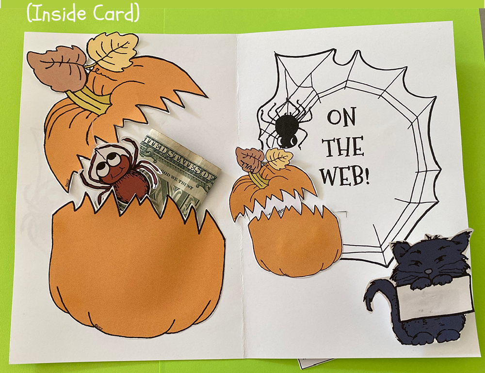 DIY card with clipart