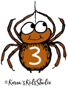 Spider show the 3rd clipart project.